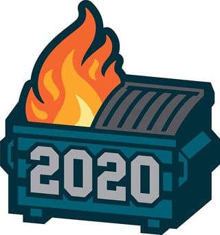 2020 dumpster fire