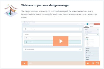 HubSpot Design Manager example for 7 Benefits to Hosting Your Website on the HubSpot Standalone CMS