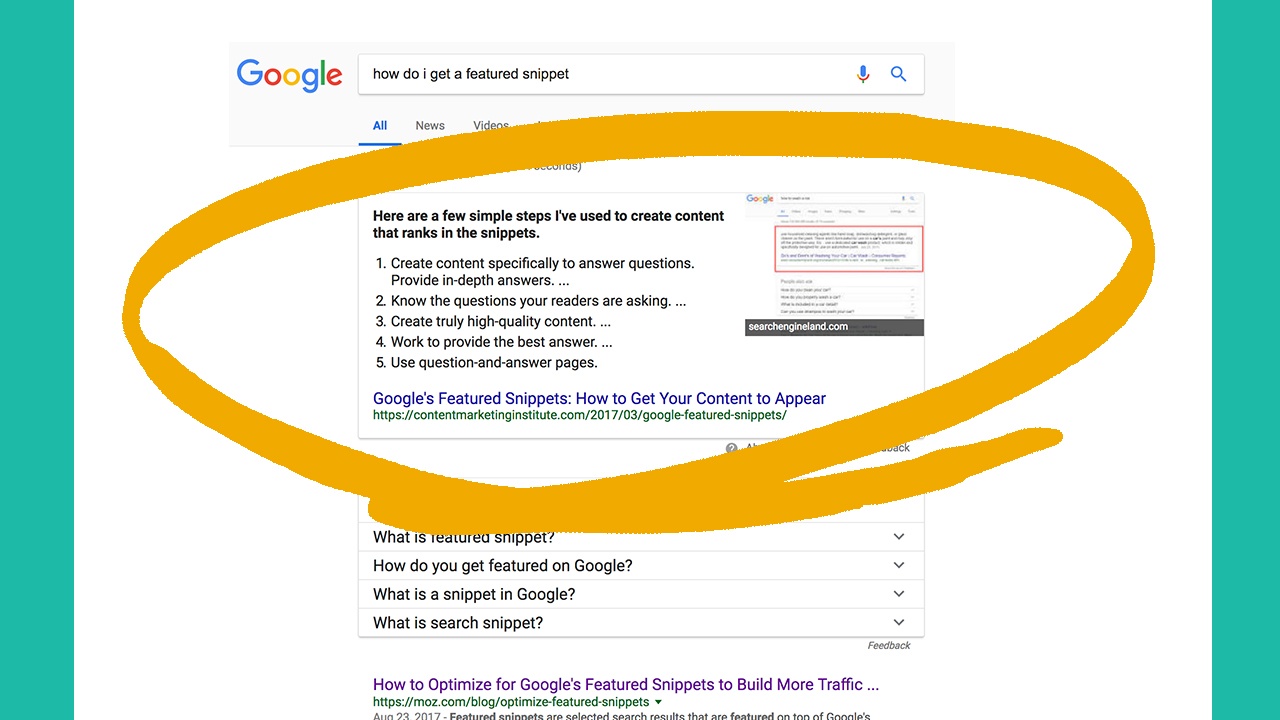 what-is-a-featured-snippet