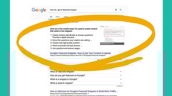 How to Rank as a Google Featured Snippet (AKA Position “Zero”)