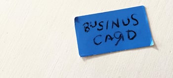 How to Get a Business Card Design People Won’t Throw Away