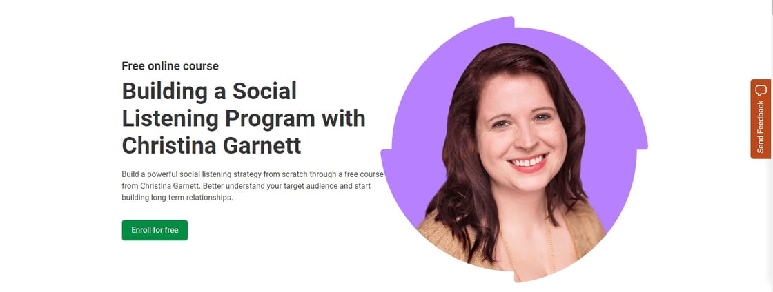 Building a Social Listening Program with Christina Garnett