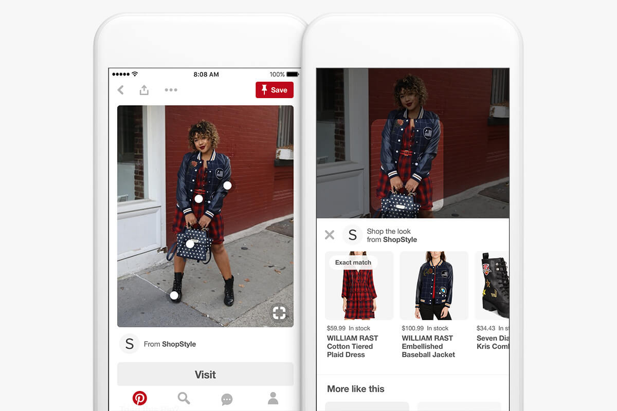 Pinterest shop the look product tagging tool