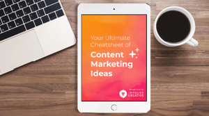 Content Marketing Ideas Cheatsheet