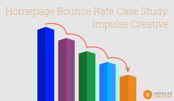 Homepage Bounce Rate Case Study: Impulse Creative