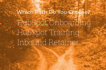 HubSpot Onboarding vs HubSpot Training vs Inbound Retainer
