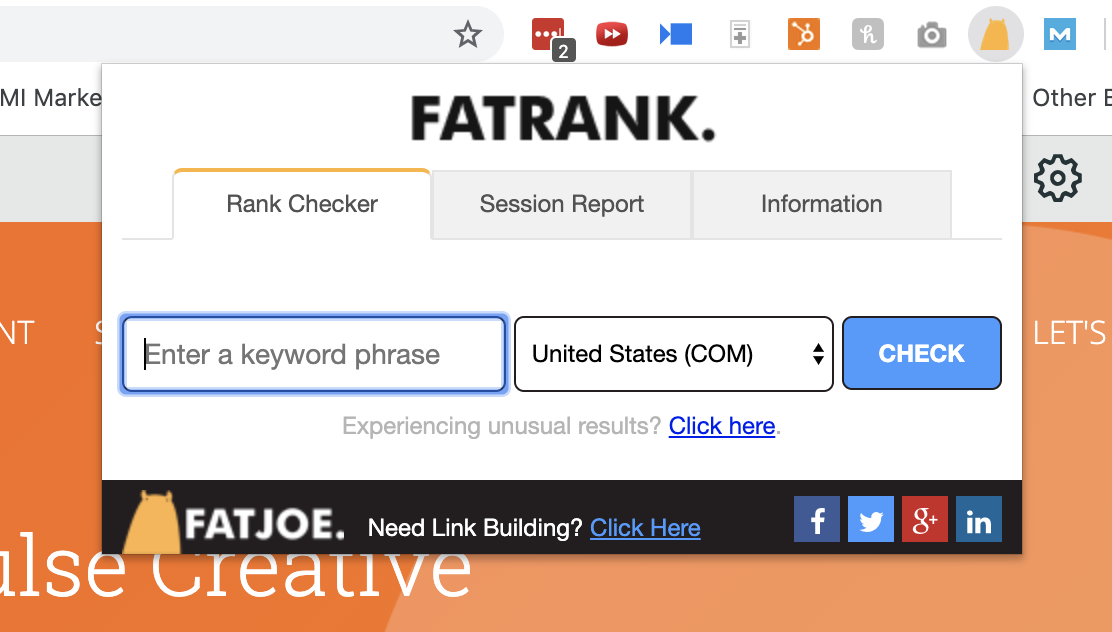 fatrank the best keyword seo ranking trackers
