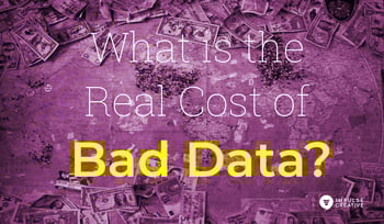 What is the Real Cost of Bad Data?