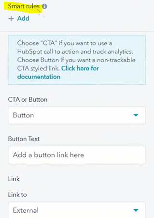smart rule - HubLMS - How to Use the CTA or Button Module